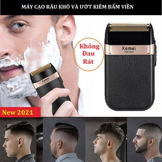 Máy cạo râu ướt và khô Kemei 2024 chuyên dùng cho gia đình,cắt tiệm, salon, baber shop,fade