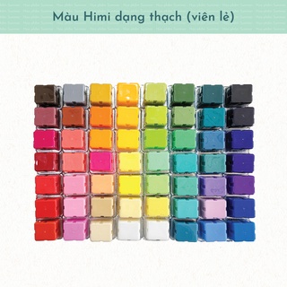 [Mã LIFEBOOK2 giảm 10% đơn 0Đ] [SUMMER] Màu Gouache Thạch Himi Viên Lẻ
