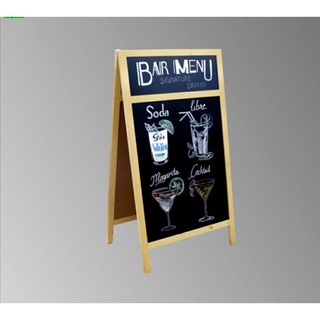 Bảng gỗ menu 2 mặt đứng♥ Cavanas