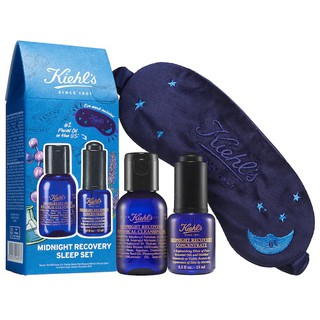 Set Dưỡng Da 3 Món Kiehl's Midnight Recovery Concentrate