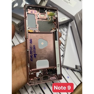 Màn hình samsung Note 9 ( N960 ) zin hãng liền khung mầu nâu