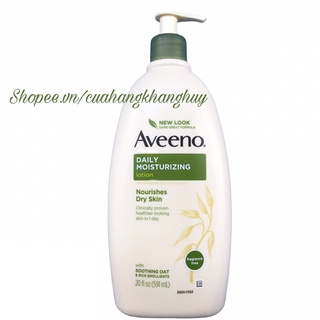 Dưỡng thể Aveeno Daily Moisturizing Nourishes Dry Skin 591 ml của Mỹ