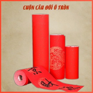 Cuộn Giấy Viết Câu Đối Đỏ Thư Pháp Dụng Phẩm Dài 20m, 50m