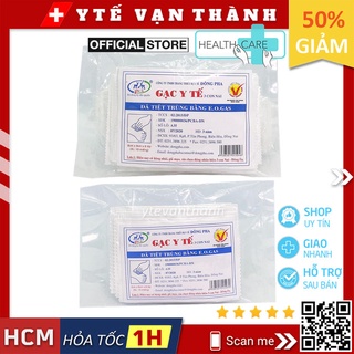 ✅ Gạc Y Tế- Đông Pha (Tiệt Trùng Từng Cái), (Gói 10 miếng) -VT0797