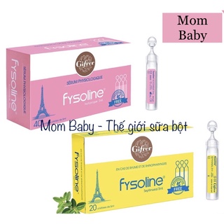 Fysoline - Nước Muối Sinh Lý của Pháp : Vệ sinh mắt - mũi - miệng