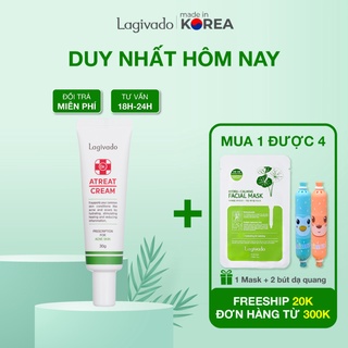 Kem giảm mụn, ngăn ngừa thâm sẹo và mụn tái phát Hàn Quốc Lagivado Dr. Atreat Cream 30 ml