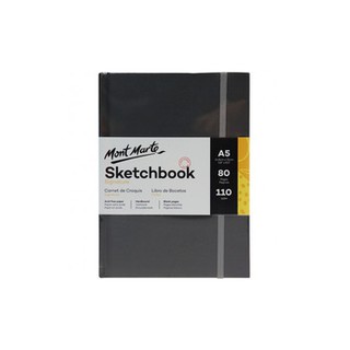 Sổ bìa cứng Mont Marte Hardbound Sketch Book - 110gms - 80 tờ