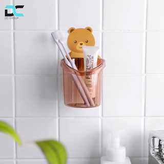 Giá đỡ bàn chải đánh răng gắn tường hình gấu siêu dễ thương