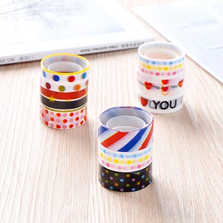 Cuộn 2 mét băng keo, băng dính hoạt hình trang trí sổ tay, gói quà, làm thiệp handmade (BDHH01)