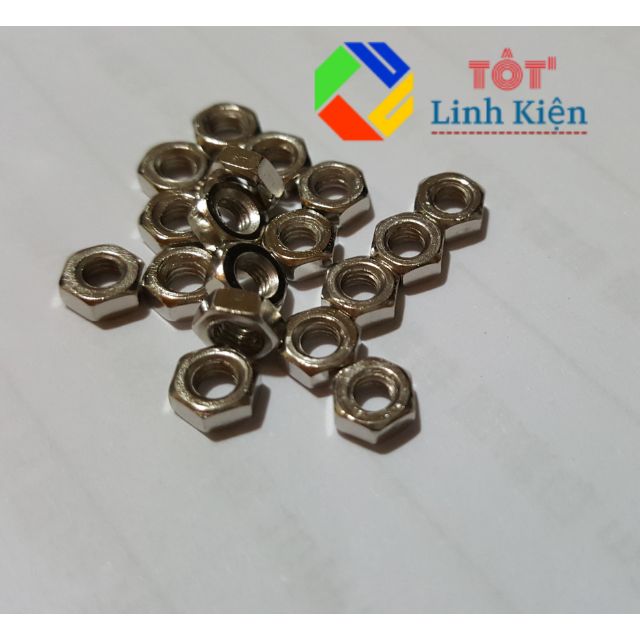 Đai ốc m3 bộ 10 chiếc