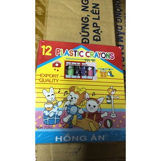 Bút sáp màu Hồng Ân (12 màu) giá rẻ