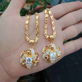 [TRANG SỨC NỮ] dây truyền mặt hoa