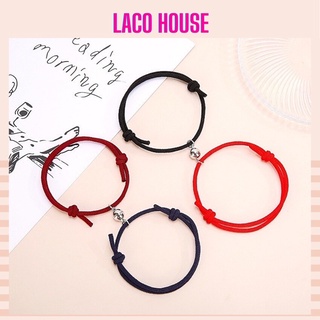 Vòng tay đôi nam châm dành cho cặp đôi/bạn thân phụ kiện couple J49