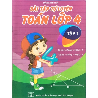 Sách - Bài tập tự luyện Toán lớp 4 Tập 1