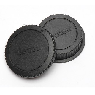 Nắp cáp đậy body và cáp đuôi lens ống kính cho máy ảnh Canon DSLR