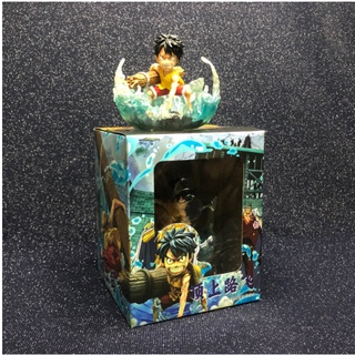 Mô hình One Piece Luffy Marine có LED siêu đẹp cao 8cm ,  tượng figure