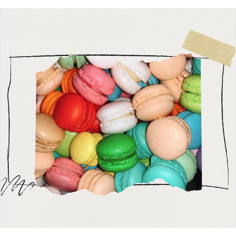 Bánh MACARON - 20viên (mini 2cm mix vị)