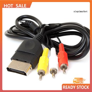 Dây Cáp Âm Thanh / Video 1.8m Av 3 Rca Dành Cho Xbox