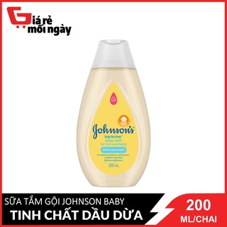 SỮA TẮM GỘI TOÀN THÂN Johnson Baby  Top to toe 200 mL / Chai