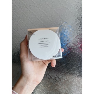 Phấn phủ Muji Loose Powder - Natural Pearl 18g