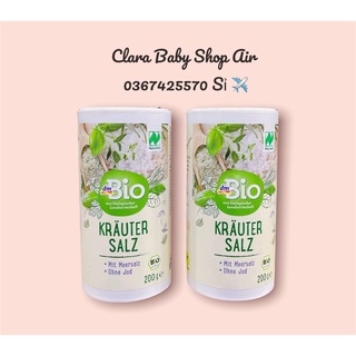 Muối ăn dặm dm Bio Krauter salz của Đức