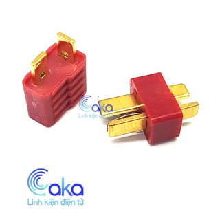 LKDT Jack chữ T, Jack chữ T pin Lipo 1 Cặp