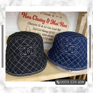 Mũ bucket trám bò chữ X ( Ảnh thật)