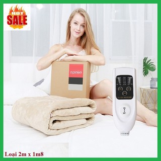 Chăn sưởi điện APAJIA 2 vùng nóng độc lập - Bảo hành 12 tháng