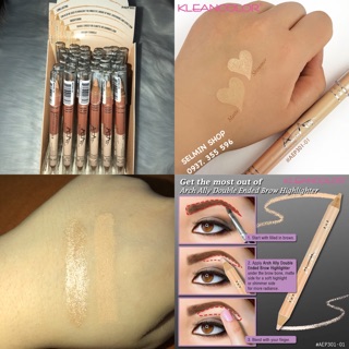 Chì Che Khuyết Điểm Chân Mày &amp; Highlight Đa Năng 2 Đầu Lì, Nhũ - Correct &amp; Highlight Brow