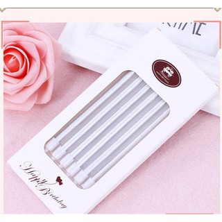 Nến thẳng dài nhũ 6 que