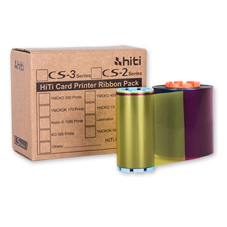 Ribbon mực in màu máy in thẻ nhựa HiTi CS200e YMCKO