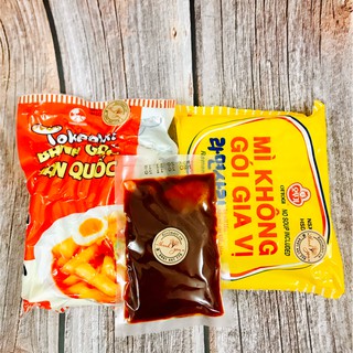 Tokbokki Hàn Quốc 500G kèm 100G sốt và mì không gia vị