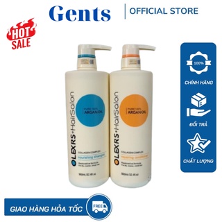 Cặp Gội Xả Ủ Olexrs Cao Cấp Kích Thích Mọc Tóc Siêu Mềm Mượt 500ml - 960ml GentsOfficialStore
