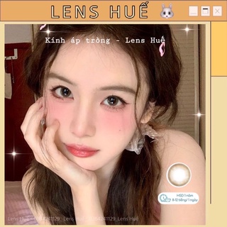 Lens nâu sữa tây nhẹ giãn vừa tone Hàn Quốc ( kính áp tròng ) - Lens Huế