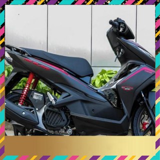 [CỰC RẺ]  Bộ tem rời dán full xe cho AIRBLADE 2015 Black Edition - đỏ đen