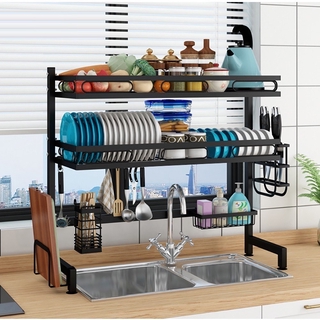 [Mã LIFE50KALL giảm 10% đơn 200K] Kệ Chén Đa Năng - Giá Để Bát Đũa Thông Minh size 85cm, 95cm-KCDN01