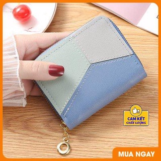Ví nữ ngắn cầm tay nhỏ gọn có khoá kéo thời trang sành điệu ST0074