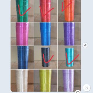 Combo 14 cây ruy băng 4cm khách sỉ 1330k