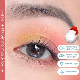 hãng Olens PORMING CREAM kính áp tròng  Hàn Quốc lens tự nhiên chất liệu hema có độ cận