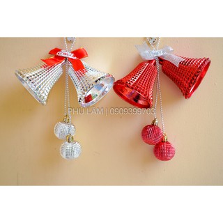 NOEL - CHUÔNG  TREO TRANG TRÍ NOEL NHIỀU KÍCH THƯỚC 80cm, 100cm, 160cm