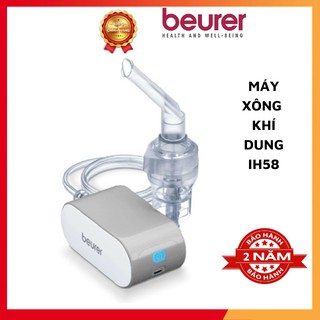Máy xông mũi họng, máy xông khí dung Beuere IH58, công nghệ khí nén, thiết kế nhỏ gọn tiện dụng vận hành êm ái