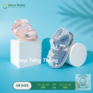 Giày tập đi chuẩn y khoa đế cao su non chống trơn trượt UALA ROGO bé trai bé gái siêu mềm nhẹ Ngôi sao nháy mắt 5476