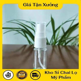 Chai Xịt Phun Sương ❤ TRÙM SỈ ❤ Chai nhựa pet xịt phun sương 30ml,20ml chiết nước hoa , phụ kiện du lịch