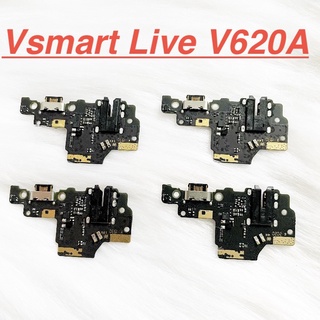 Cụm mạch sạc VSMART Live V620A kèm micro jack tai nghe charger port usb bo main mainboard cổng chân sạc thay thế