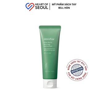 Tẩy tế bào chết lúa mạch Innisfree Green Barley Gommage Mask 120ml (Bill Hàn)
