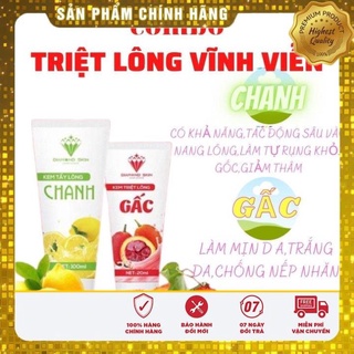 Kem tẩy lông Chanh Gấc Diamond Skin