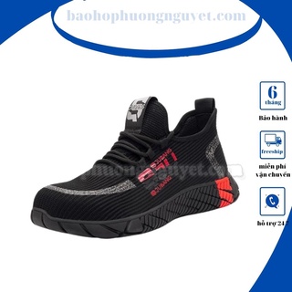 Giày Bảo Hộ Lao Động Nam Thể Thao Sneaker JB792  - Cao Su Chống Cháy - Chống Tĩnh Điện - Tặng Kèm Bó Chân
