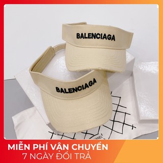 MŨ NỬA ĐẦU BALENCIAGA ❤️ KIỂU DÁNG THỂ THAO, LOGO THÊU NỔI 3D, CHẤT LIỆU KAKI 100% COTTON, SẴN 3 MÀU ĐEN, BE,TRẮNG