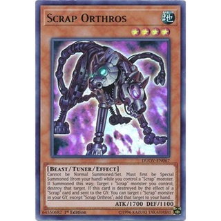 Thẻ bài Yugioh - TCG - Scrap Orthros / DUOV-EN067'