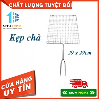 Kẹp chả inox loại 1 hàng to (29 x 29cm) MItuhome